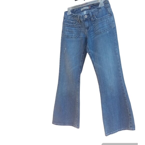 Aeropostale Hailey skinny flare jeans sz 5/6 #(T7) - Picture 4 of 12